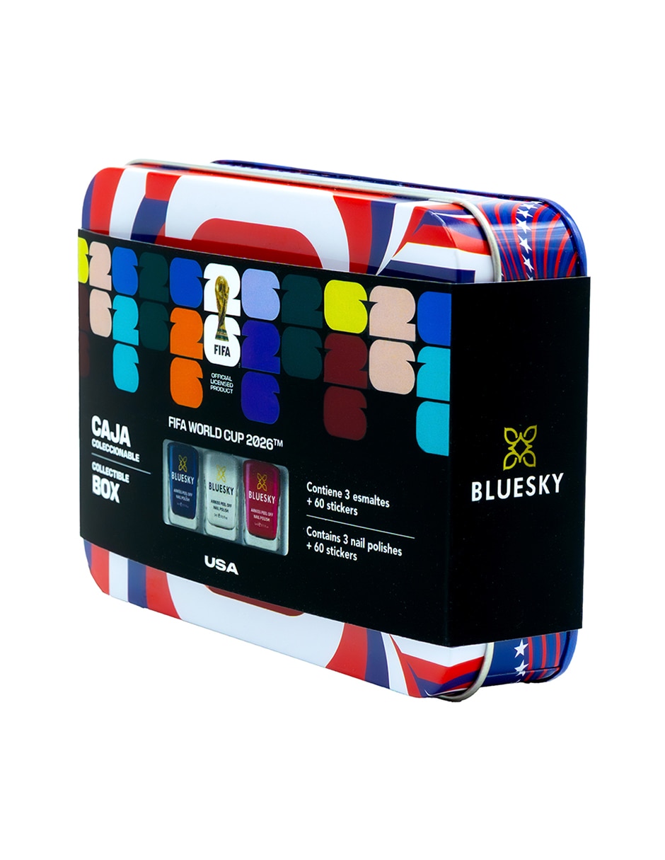 Esmalte de uñas Bluesky Fifa World Cup 2026 – Americas Collection Nail Art Boxes