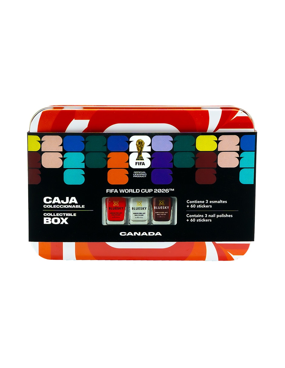 Esmalte de uñas Bluesky Fifa World Cup 2026 – Americas Collection Nail Art Boxes