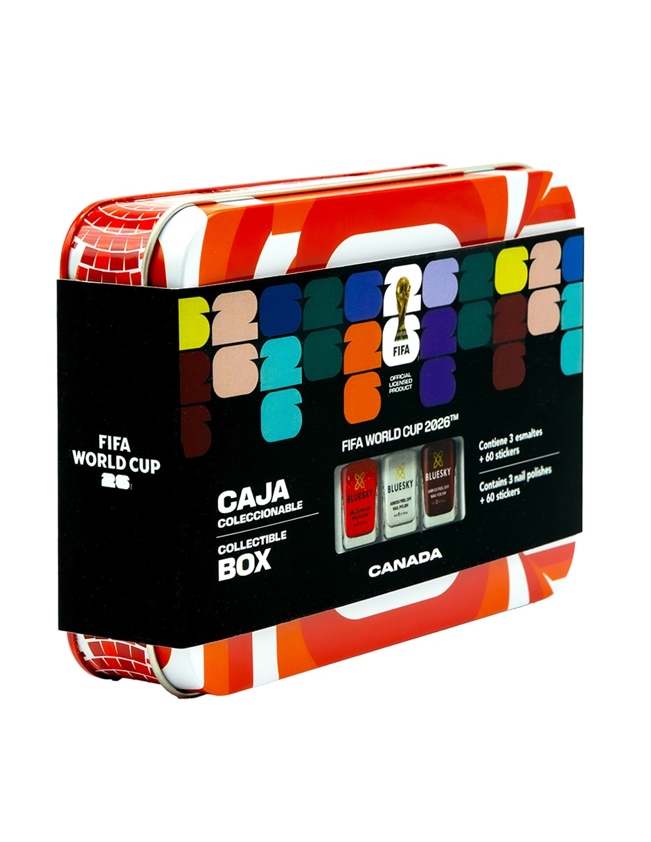 Esmalte de uñas Bluesky Fifa World Cup 2026 – Americas Collection Nail Art Boxes