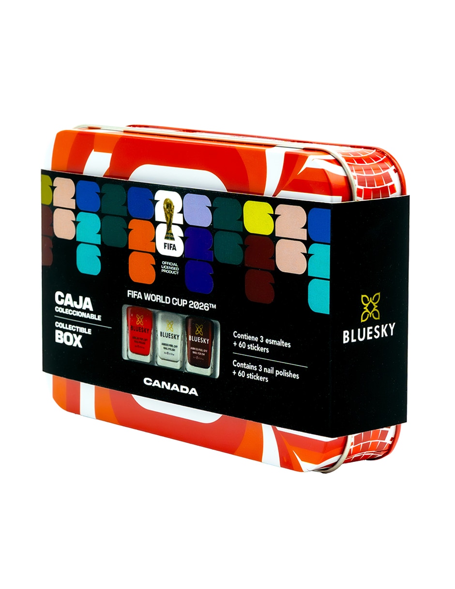 Esmalte de uñas Bluesky Fifa World Cup 2026 – Americas Collection Nail Art Boxes