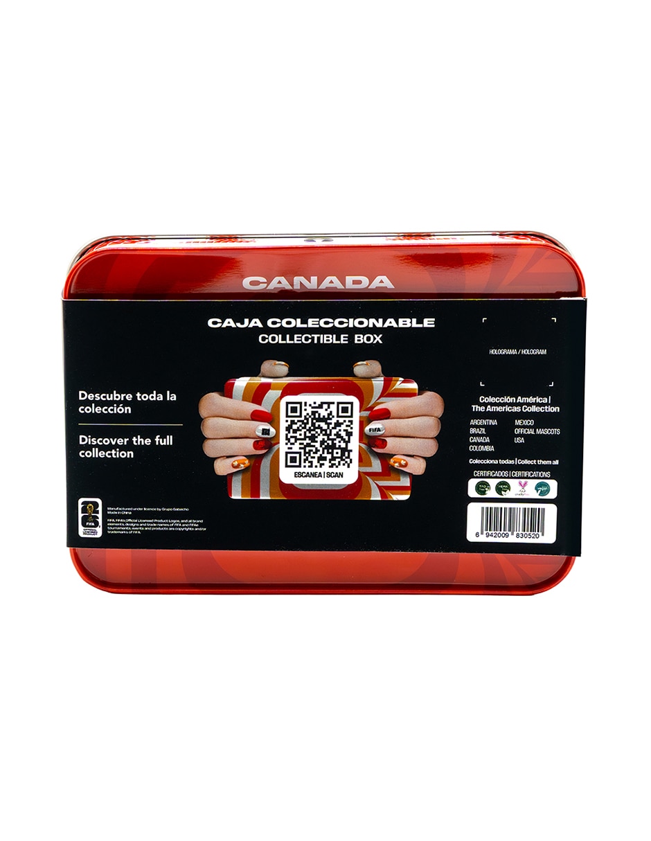 Esmalte de uñas Bluesky Fifa World Cup 2026 – Americas Collection Nail Art Boxes