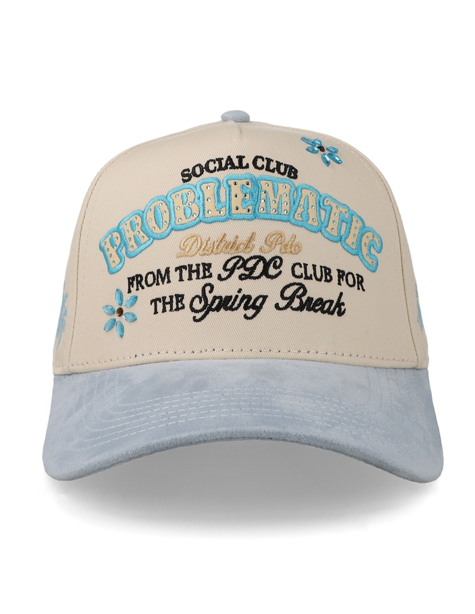 Gorra visera curva snapback Problematic and D Club adulto