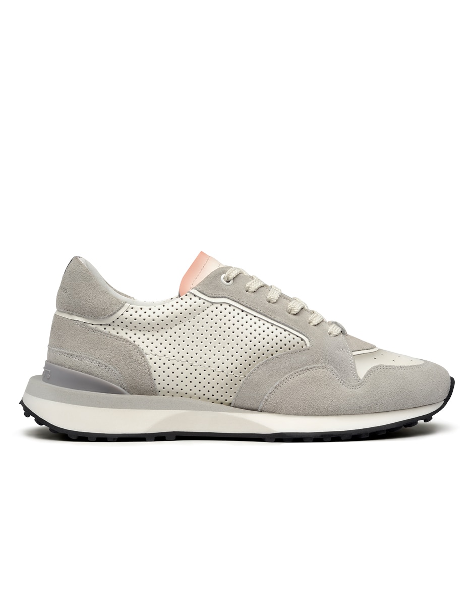 Tenis de piel L - A - D para hombre