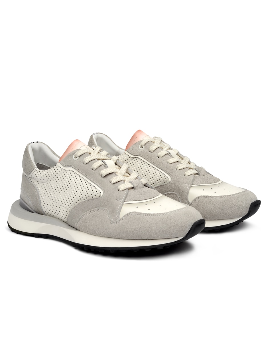 Tenis de piel L - A - D para hombre