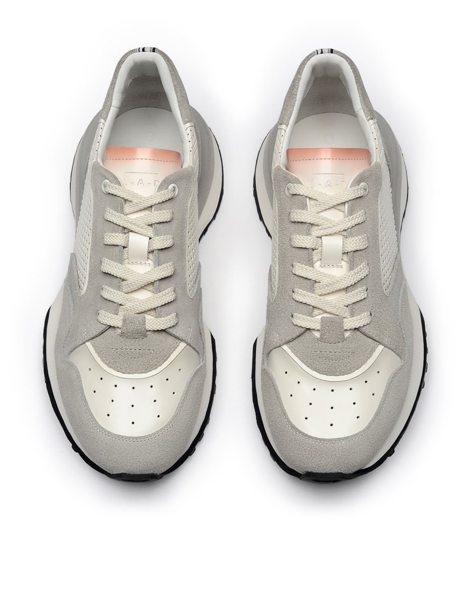 Tenis de piel L - A - D para hombre