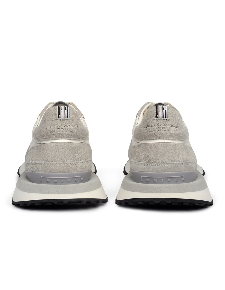 Tenis de piel L - A - D para hombre