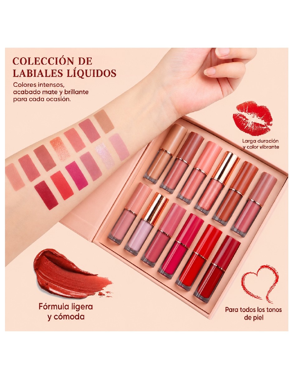 Set de labial Mate 4