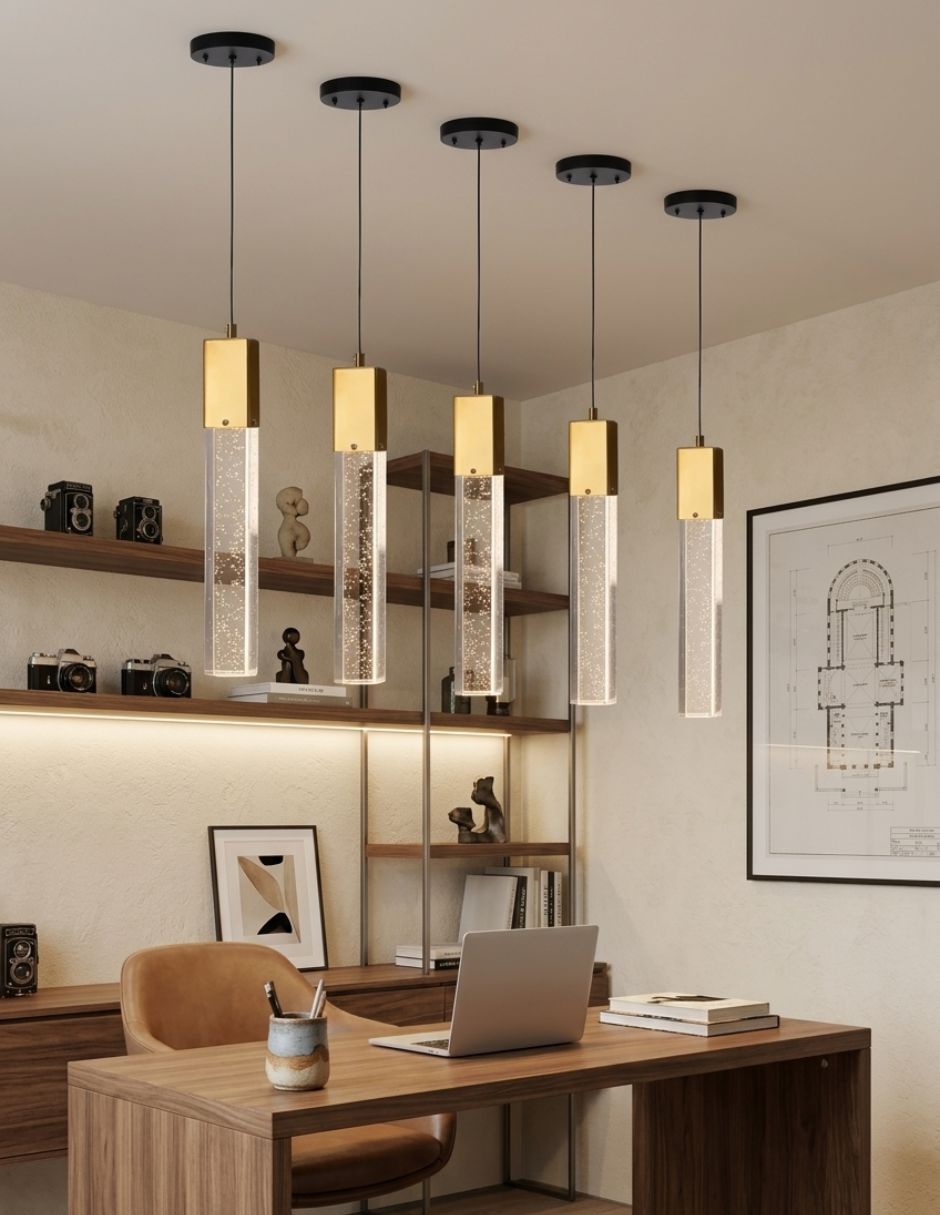 Candil Luz Vic forma rectangular