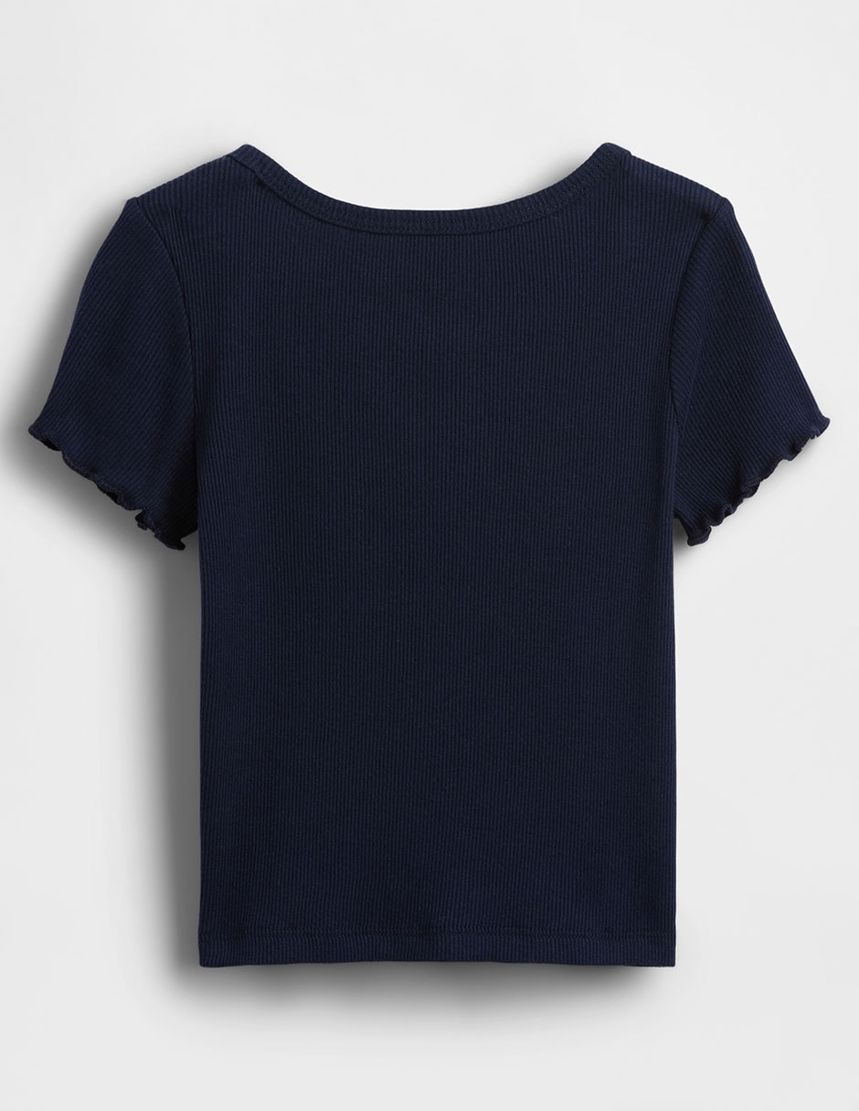 Playera manga corta para bebé niña