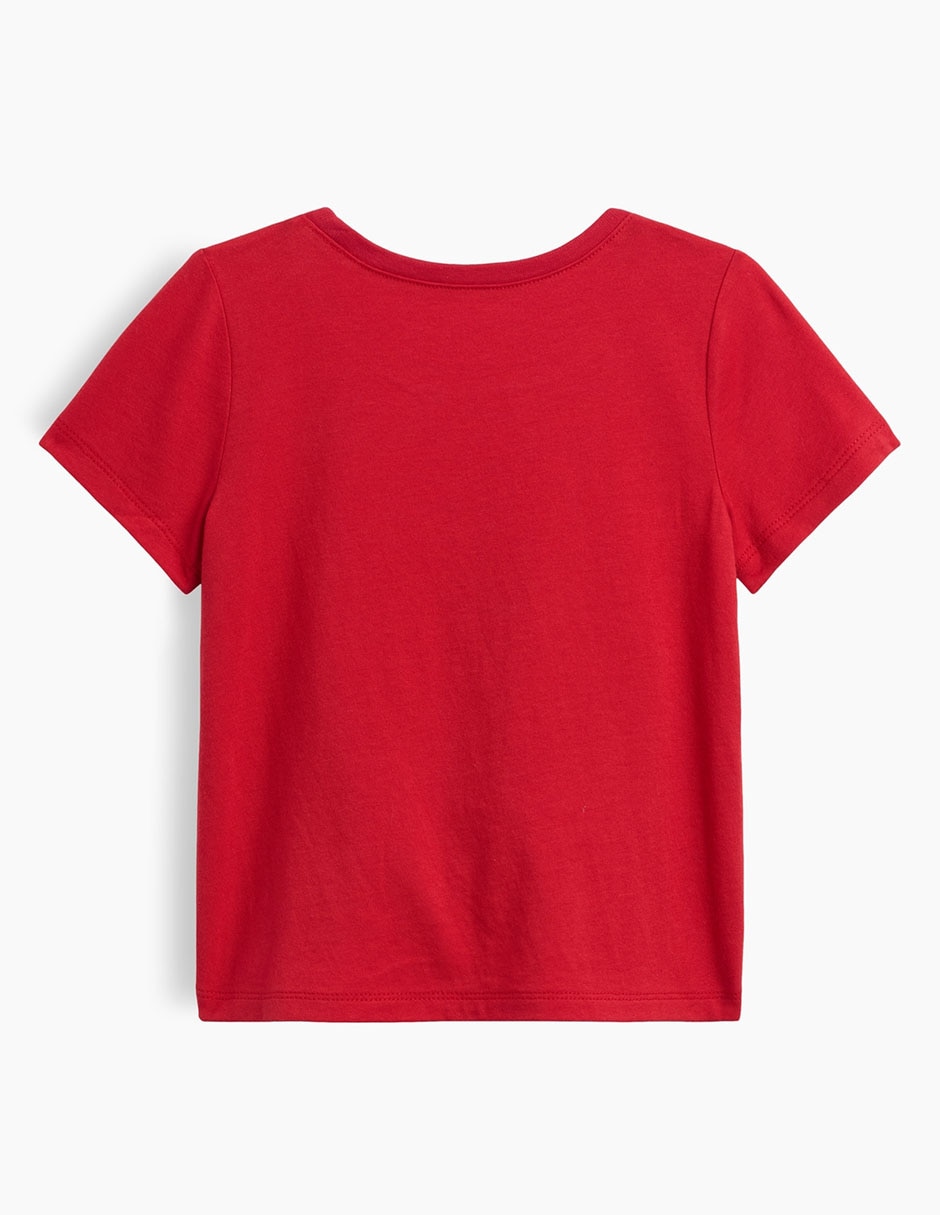 Playera manga corta para bebé niña