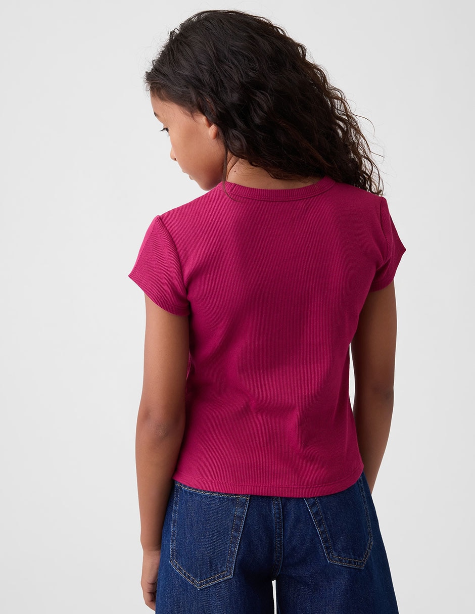 Playera manga corta para niña 2