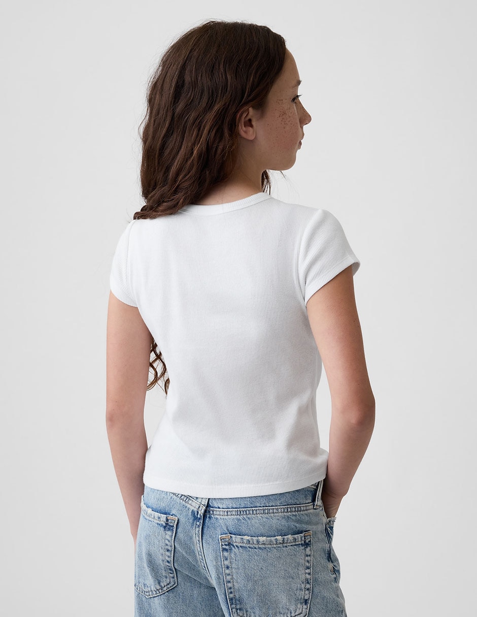 Playera manga corta para niña 3