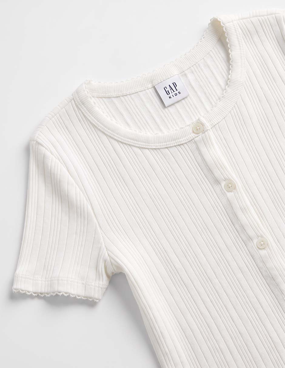 Playera manga corta para niña 4