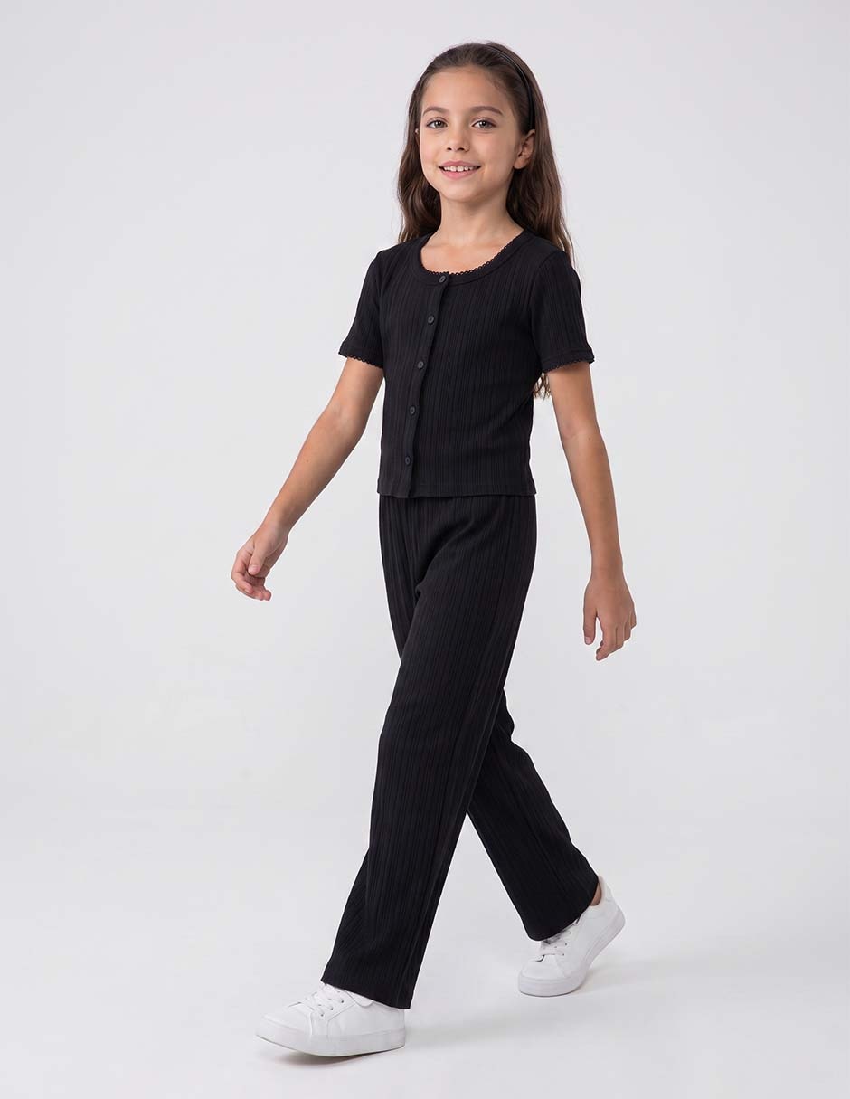 Playera manga corta para niña Playera manga corta para niña
