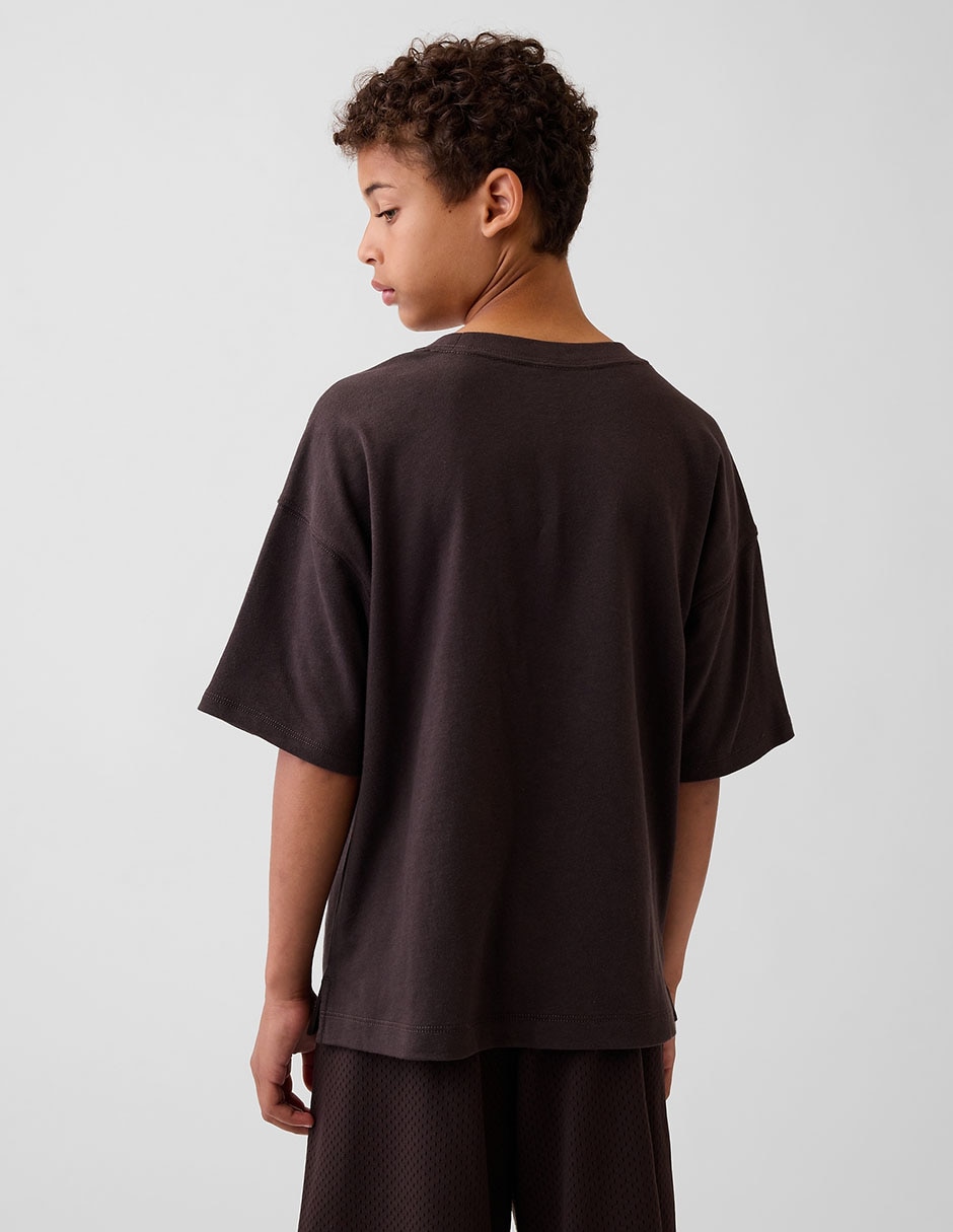 Playera manga corta para niño