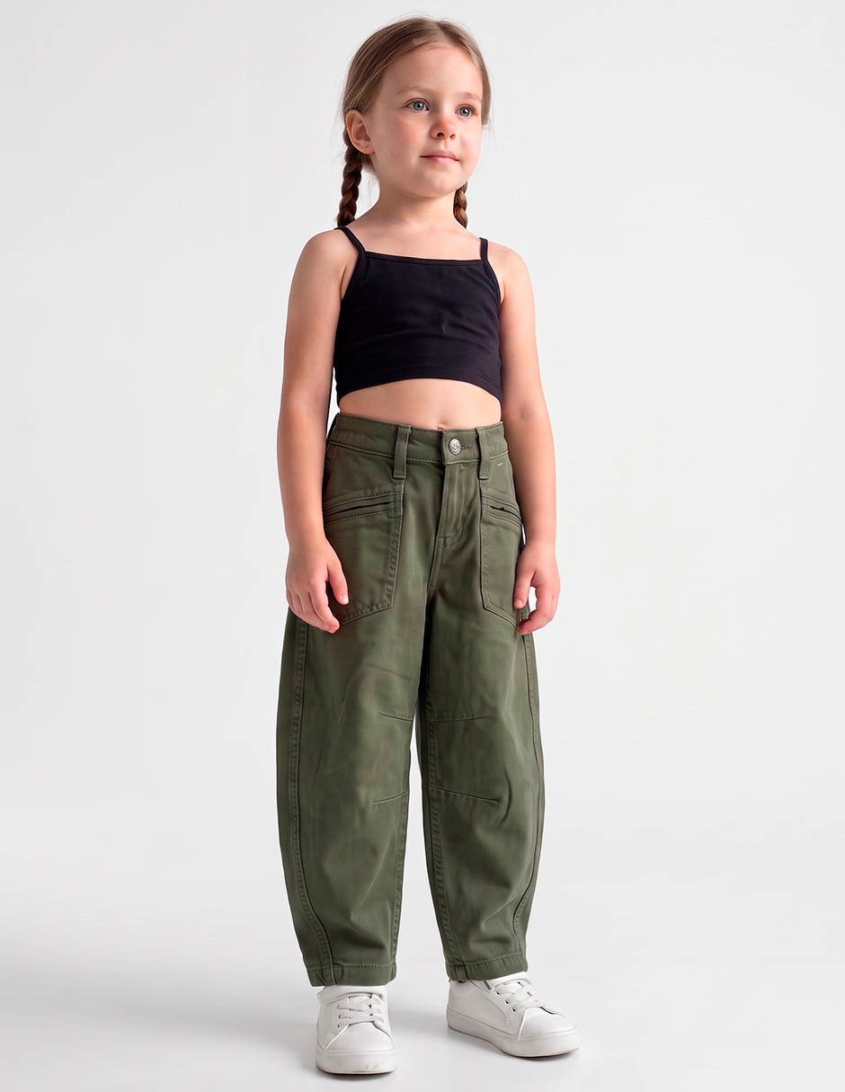 Jeans baggy para niña