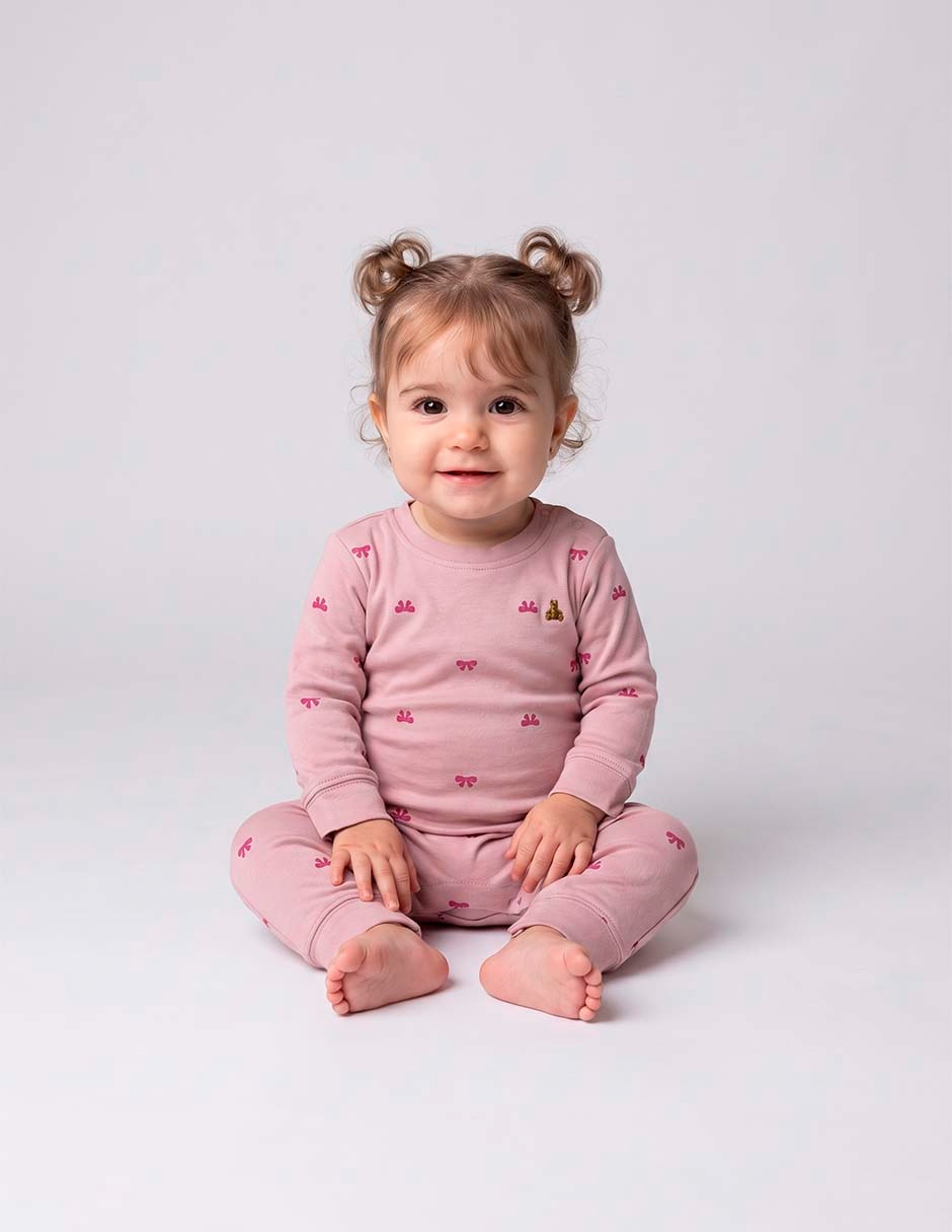 Mameluco de algodón para niña 2