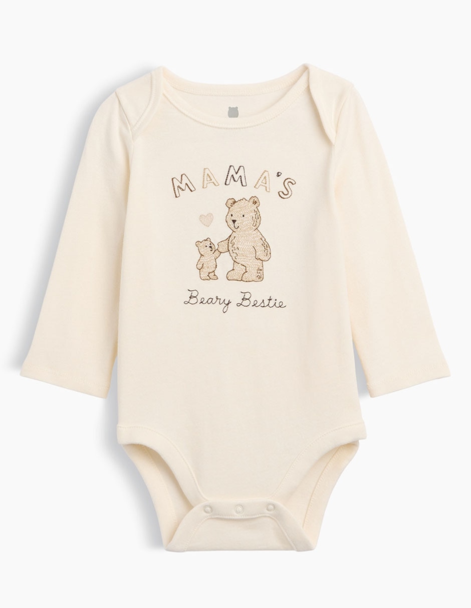 Body unisex manga larga