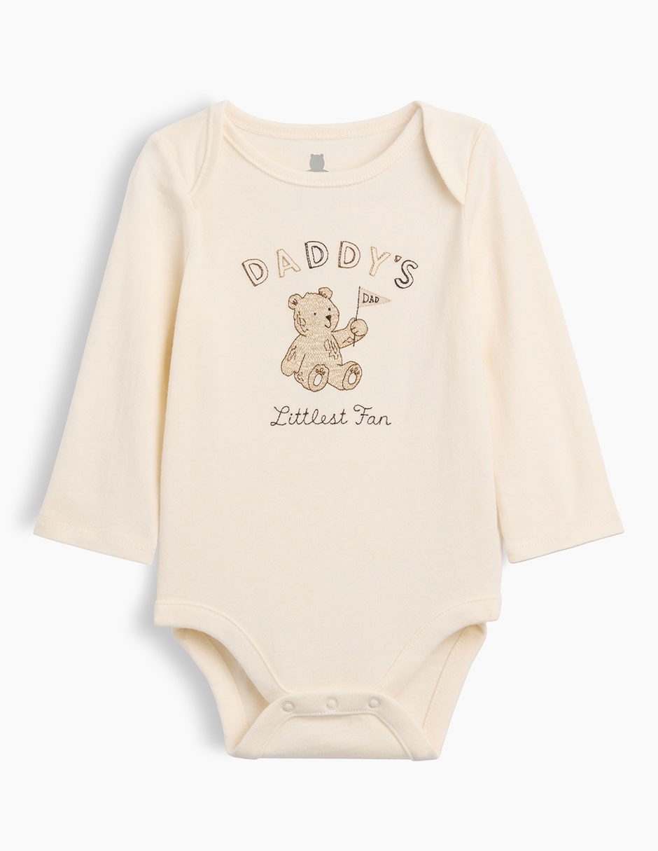 Body unisex manga larga