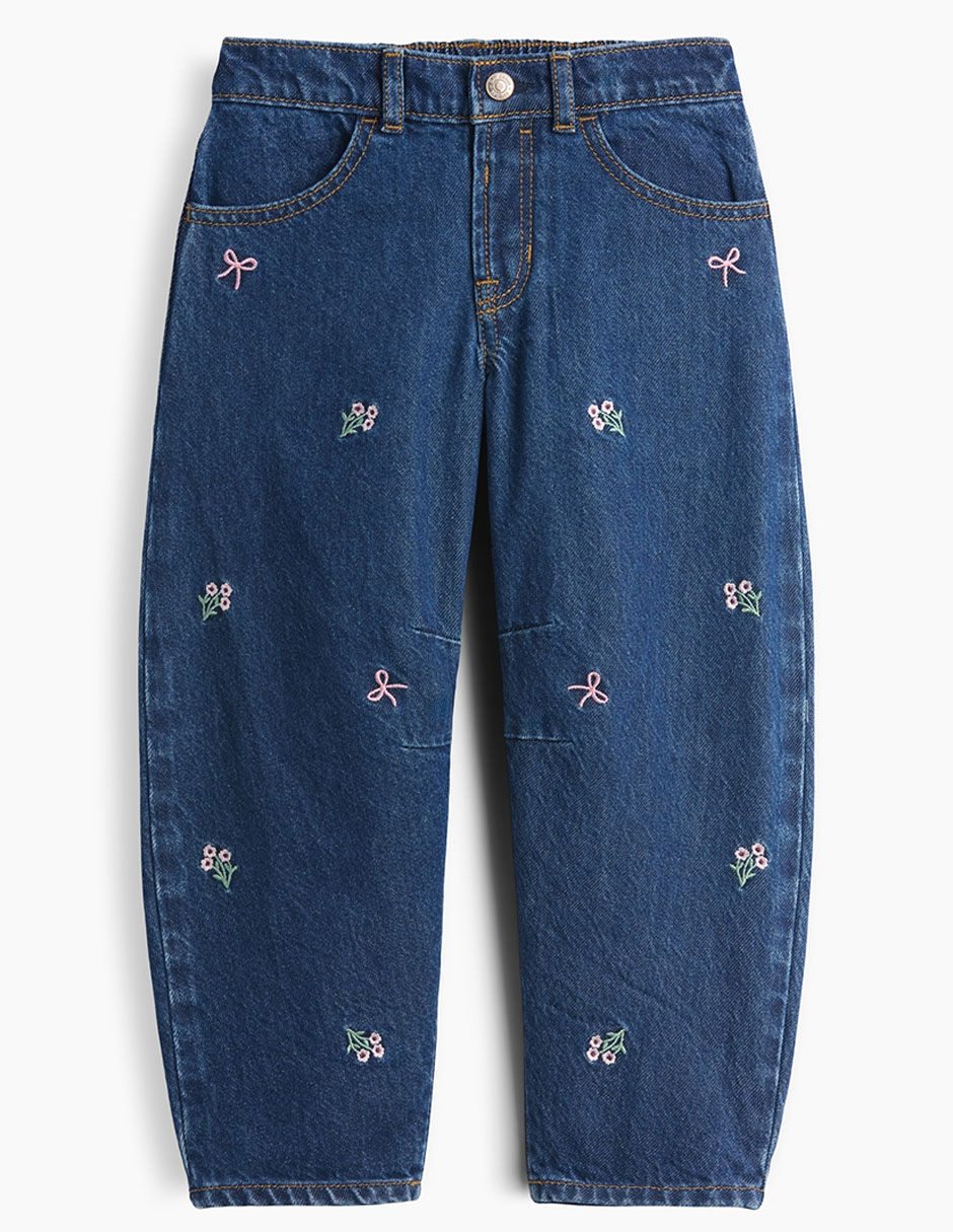 Jeans horseshoe lavado medio para niña Jeans horseshoe lavado medio para niña