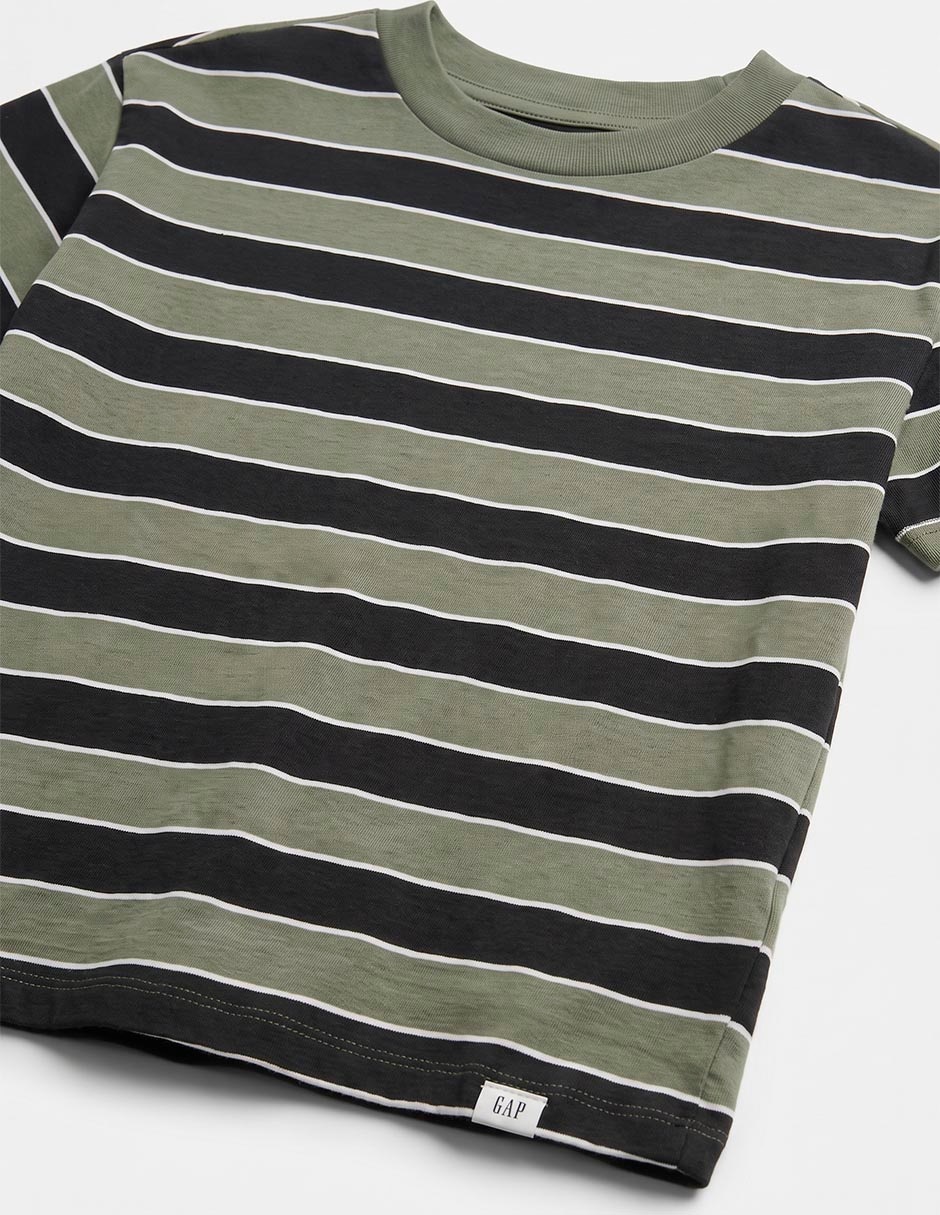 Playera manga corta para niño