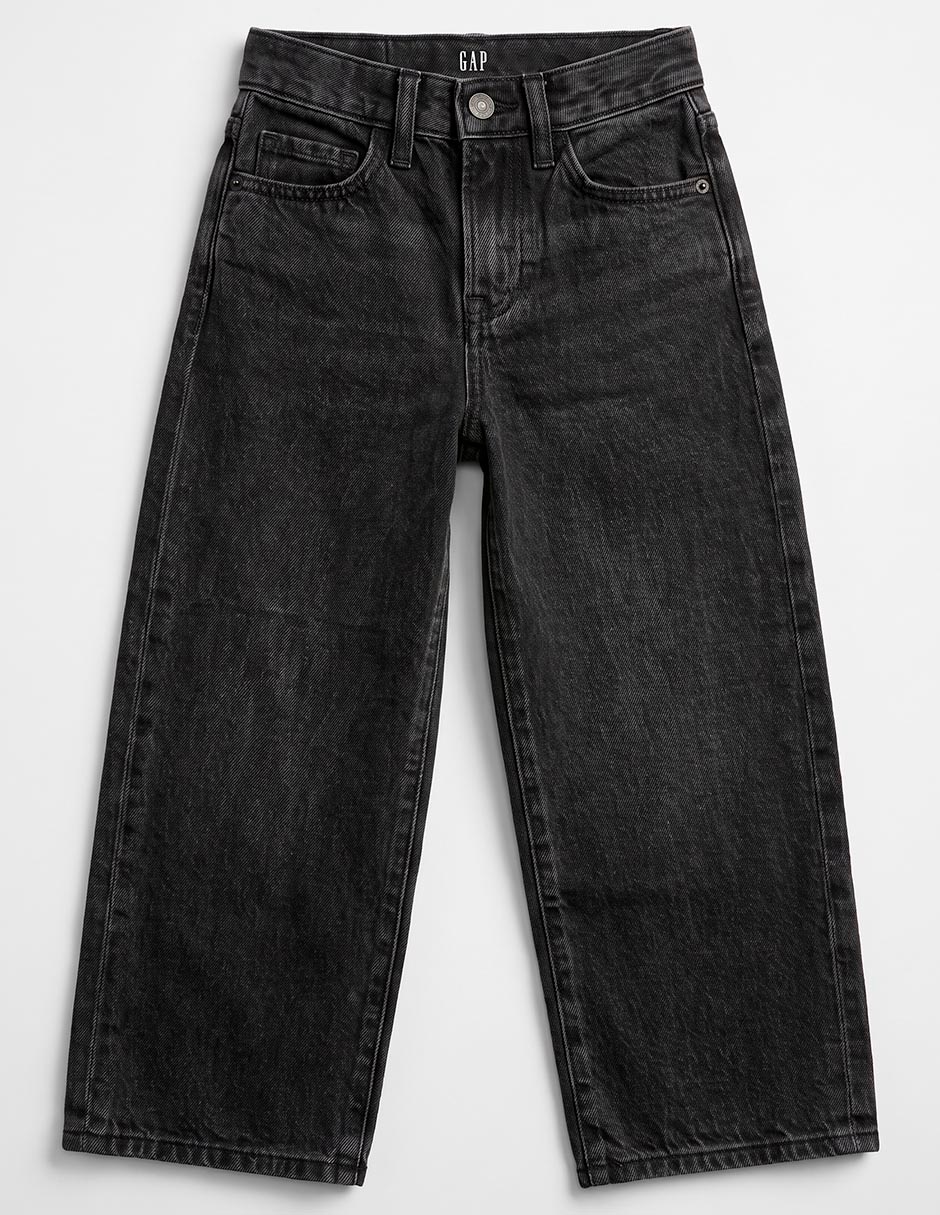 Jeans lavado obscuro para niña