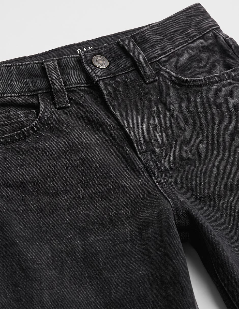 Jeans lavado obscuro para niña