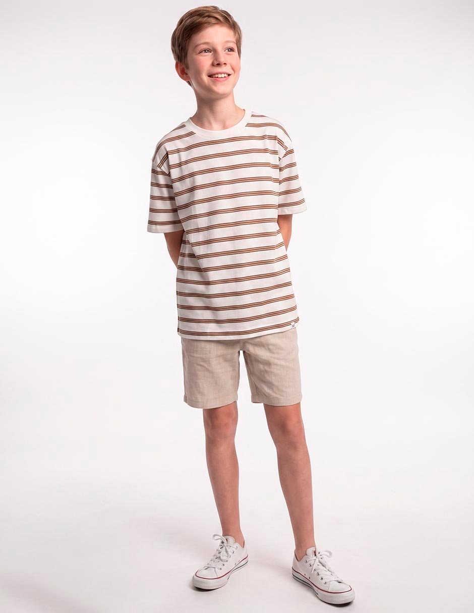 Playera manga corta para niño Playera manga corta para niño
