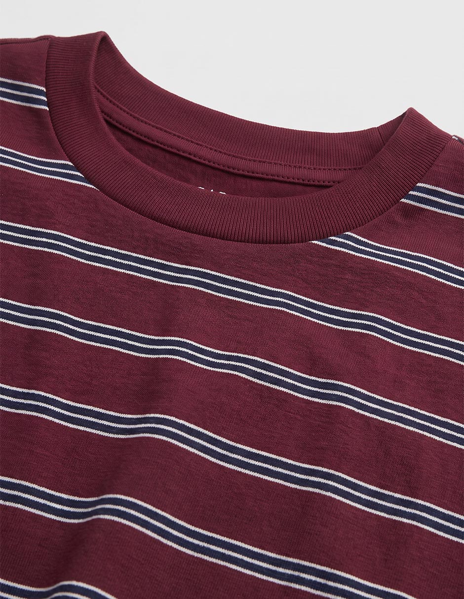 Playera manga corta para niño