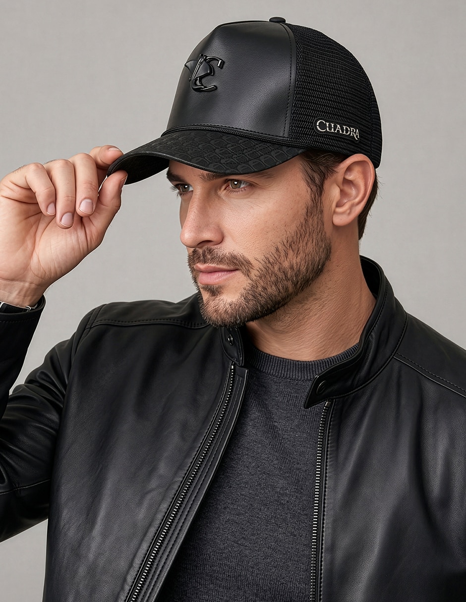 Gorra con visera curva Franco Cuadra para hombre