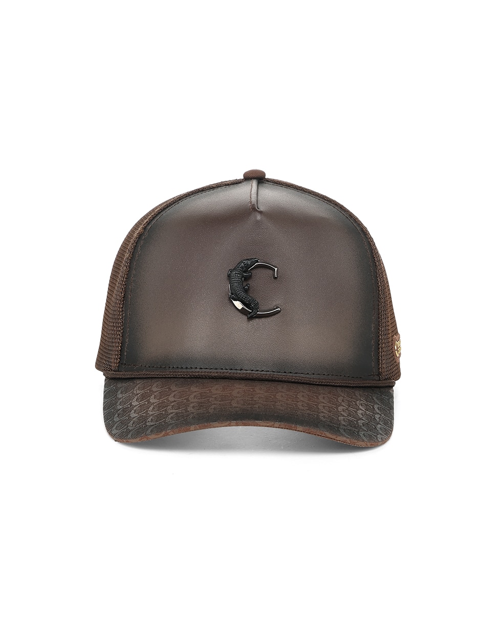 Gorra con visera curva cuadra para hombre