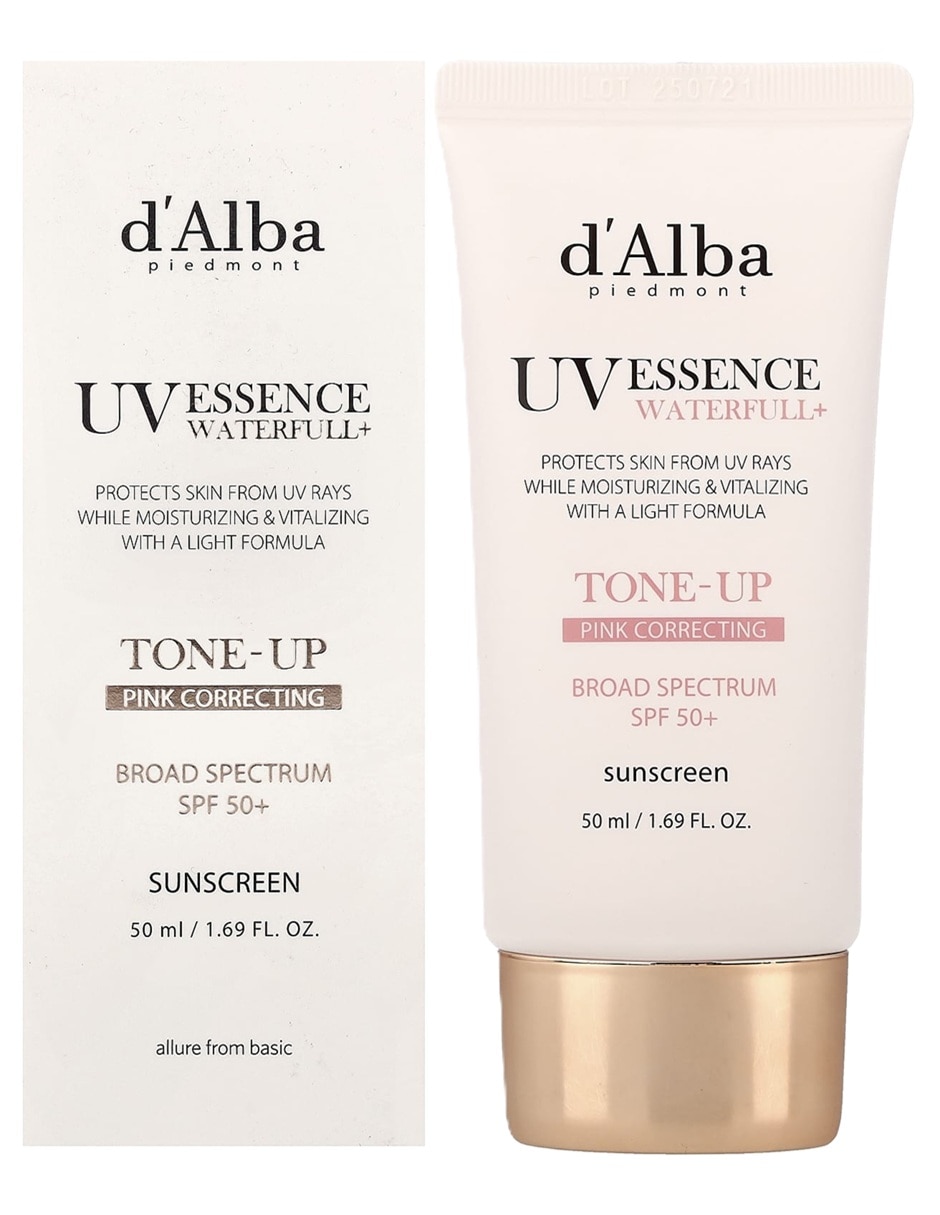 Crema para facial recomendada para calmar la piel de día D'alba para todo tipo piel