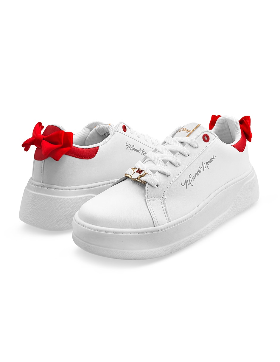 Tenis global brands minnie mouse para mujer