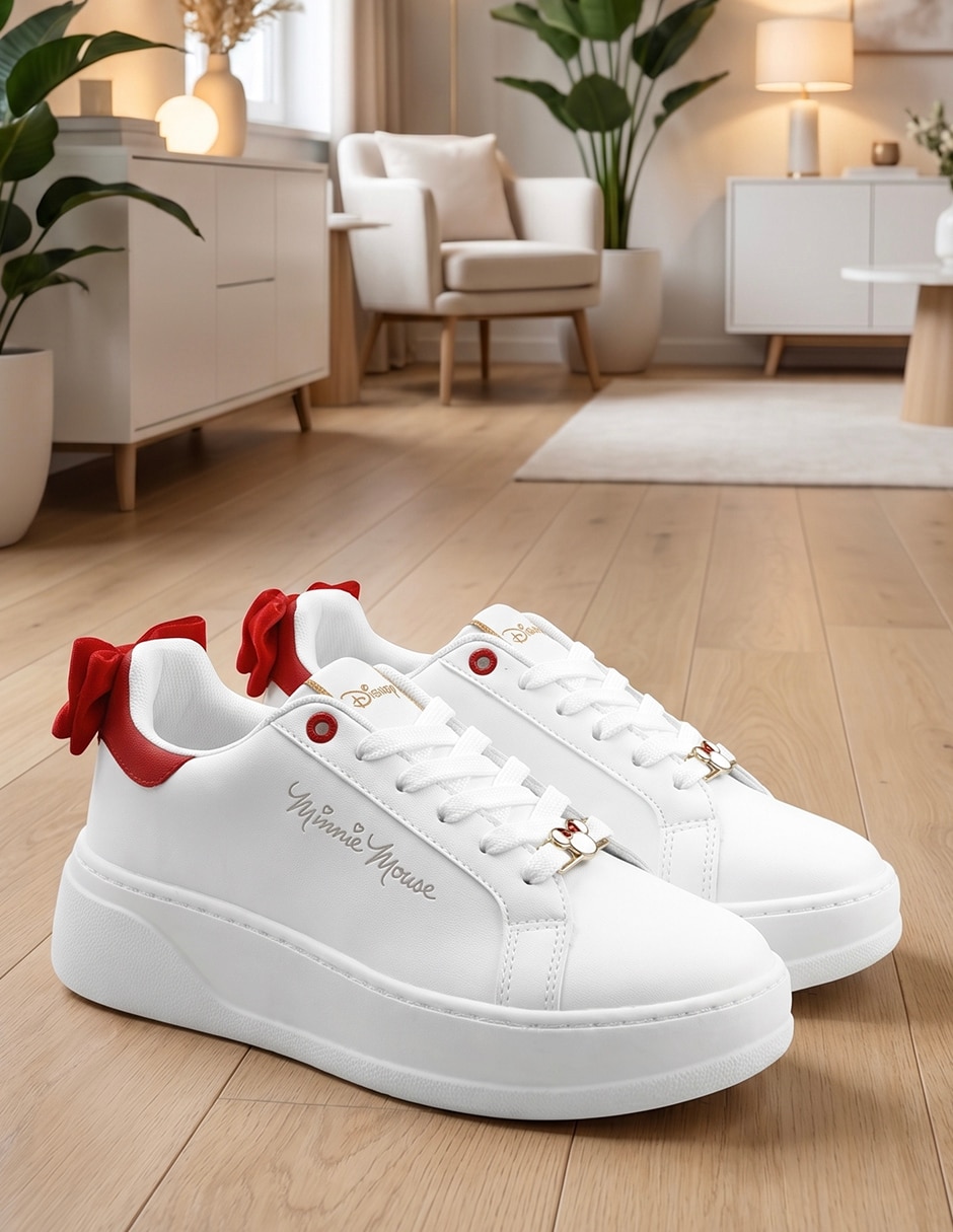 Tenis global brands minnie mouse para mujer