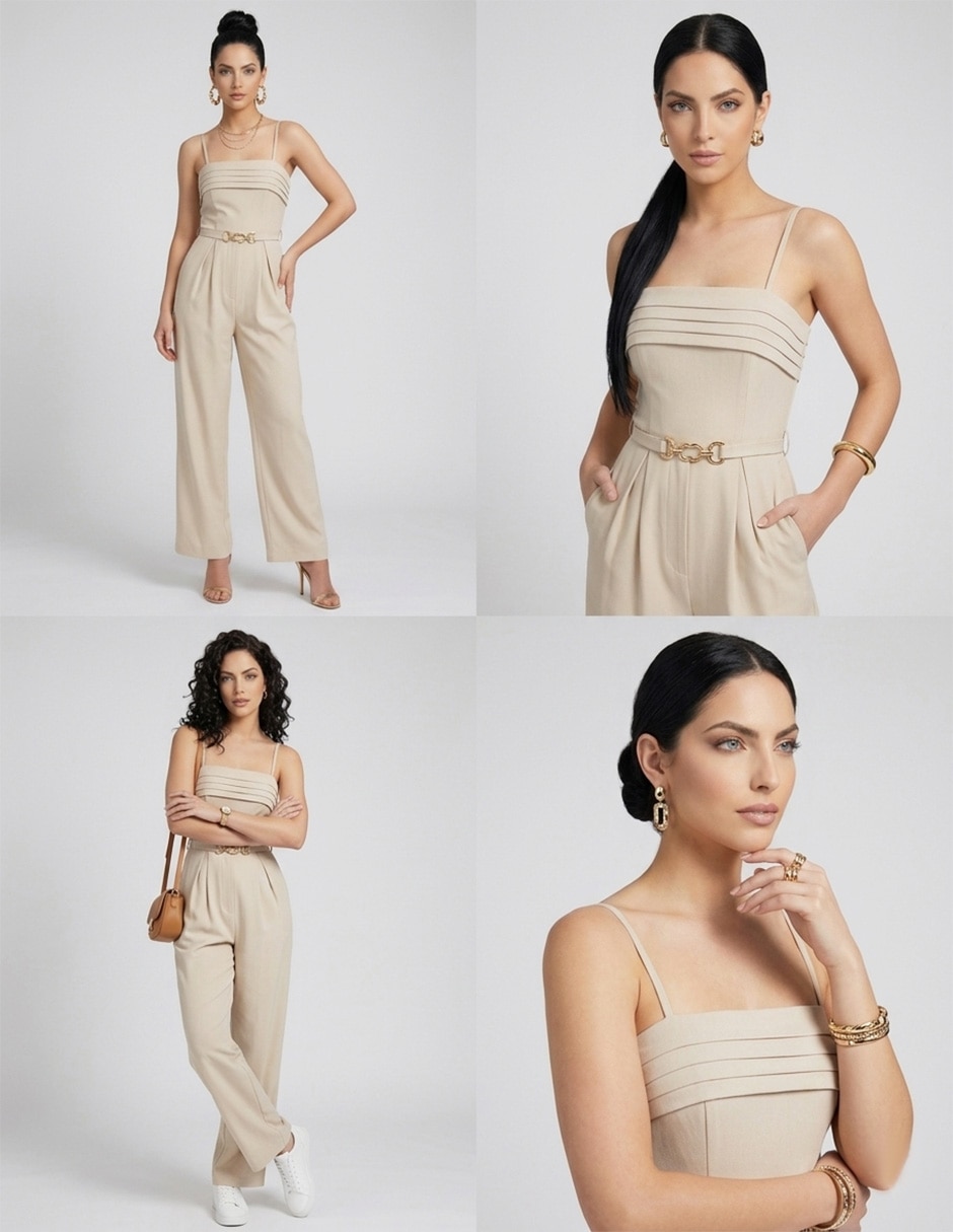 Jumpsuit Lucky Clover casual para mujer