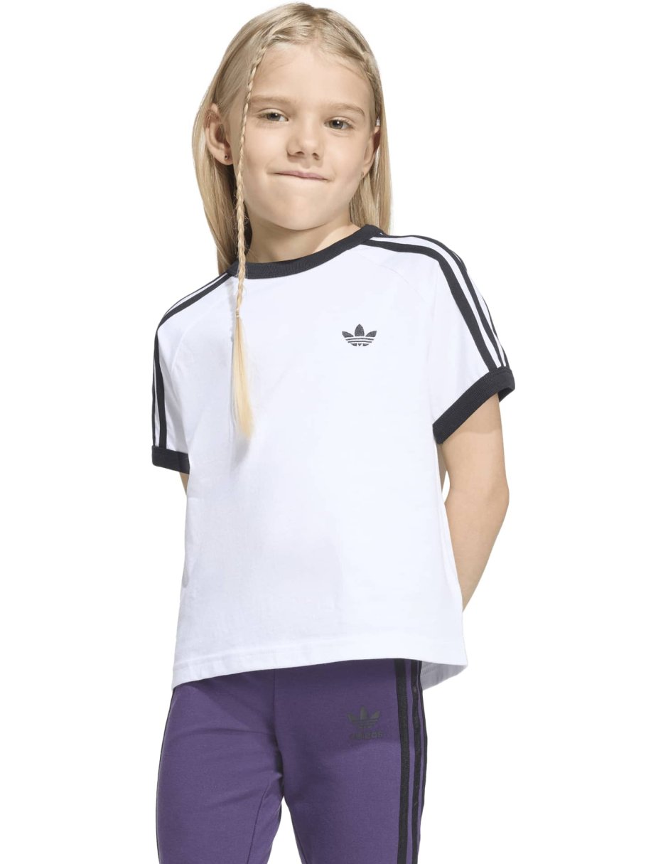 Playera 3 Stripes Tee manga corta unisex Playera 3 Stripes Tee manga corta unisex
