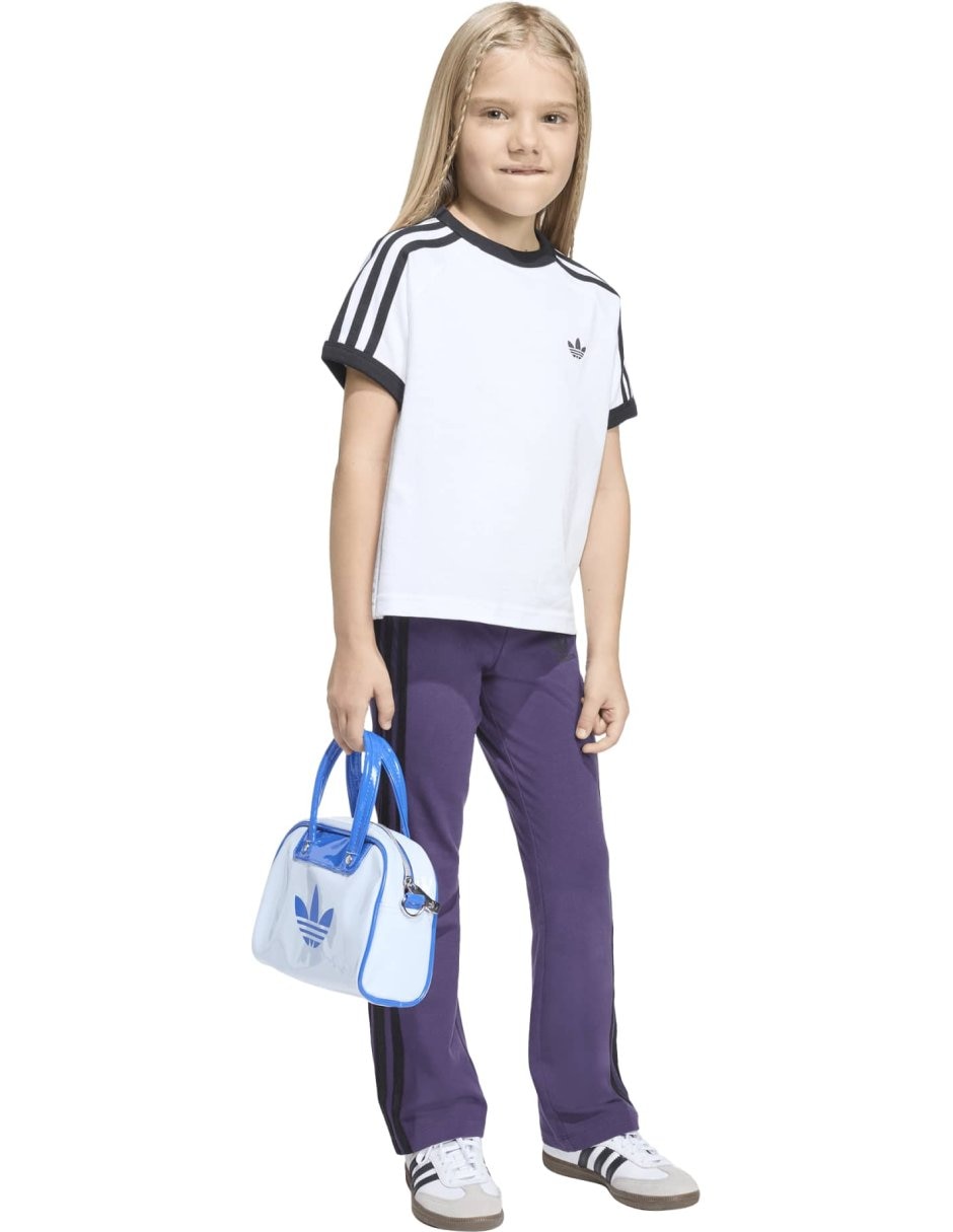 Playera 3 Stripes Tee manga corta unisex 5