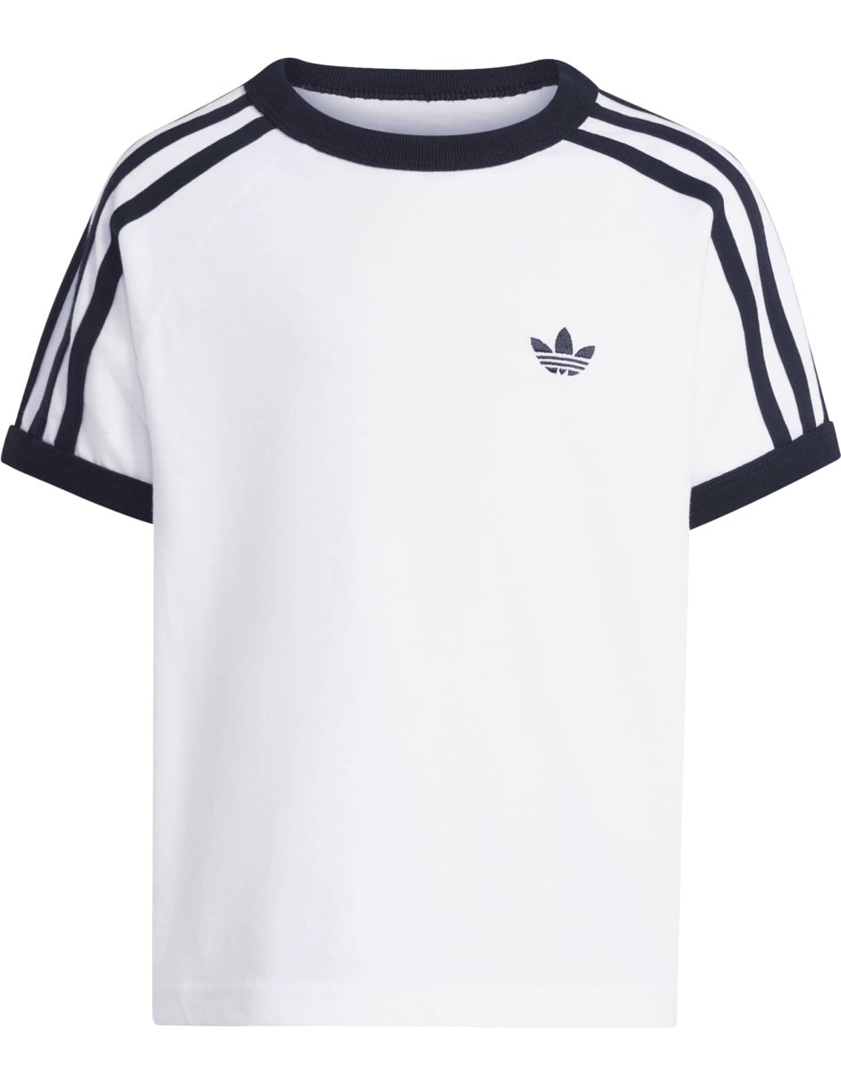 Playera 3 Stripes Tee manga corta unisex 8