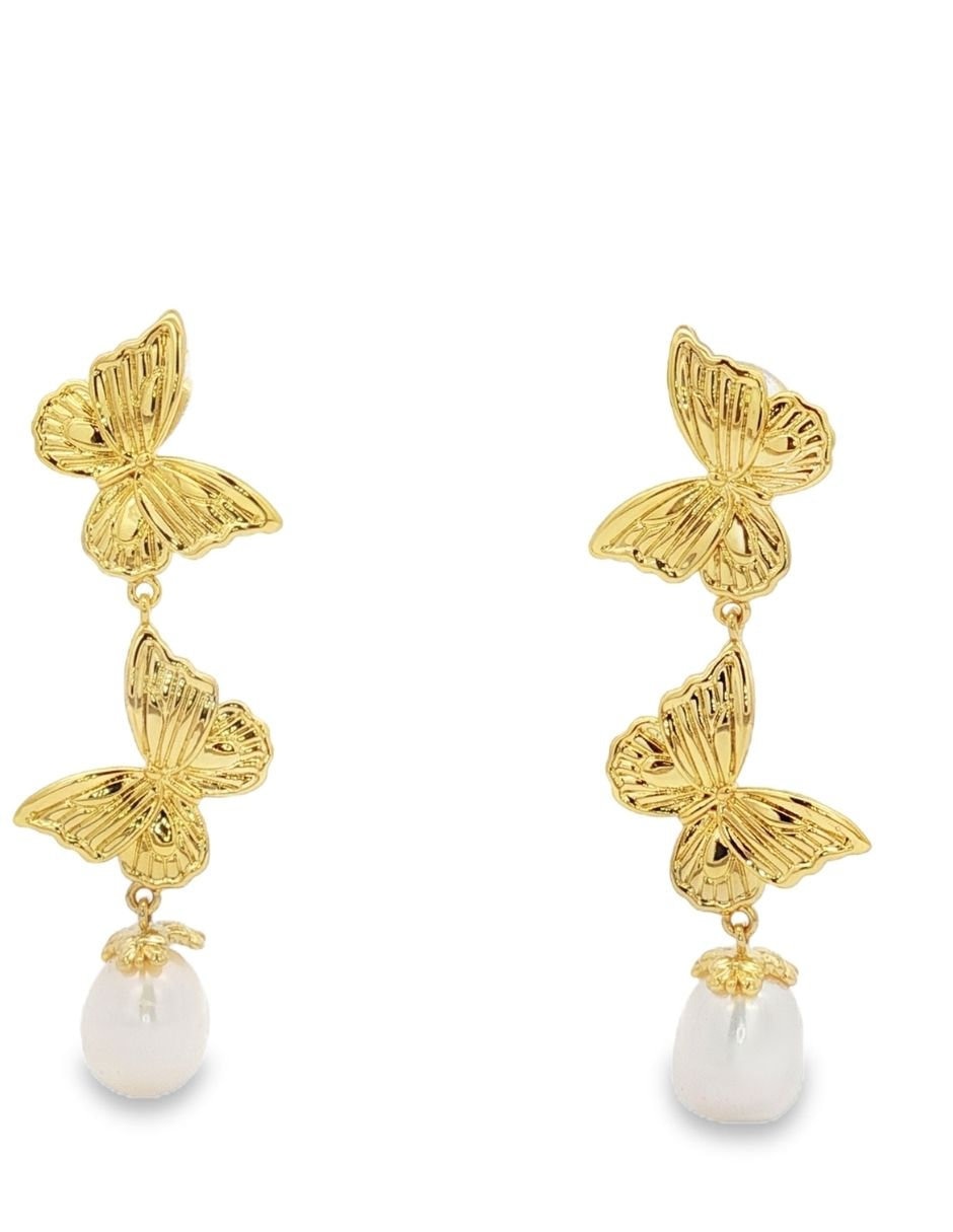 Aretes arete 2 mariposas 2