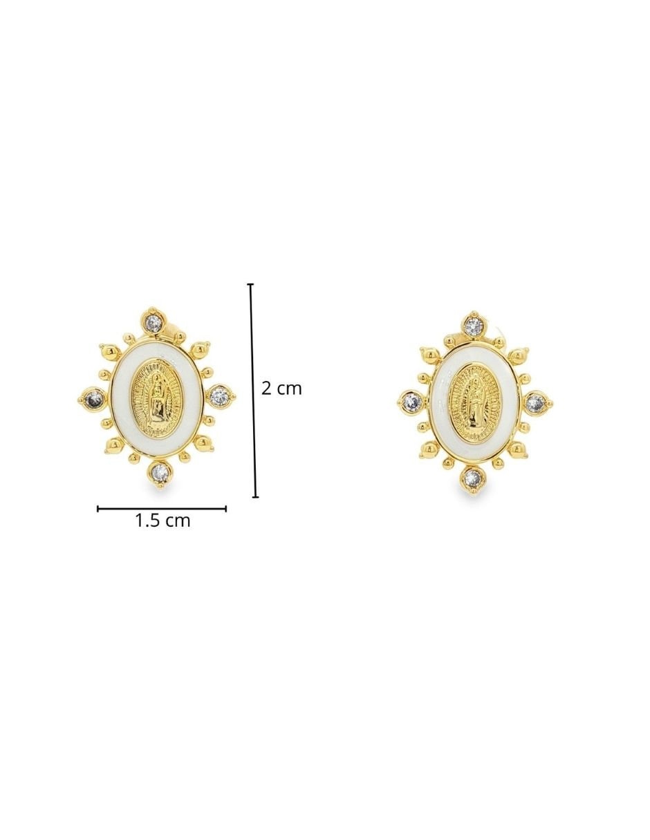 Aretes virgen 3