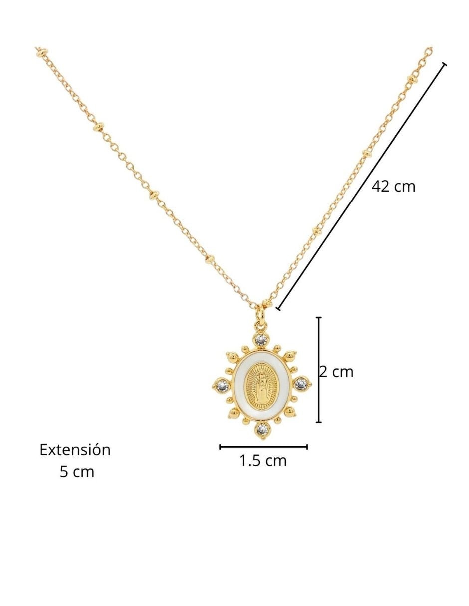 Aretes virgen 5