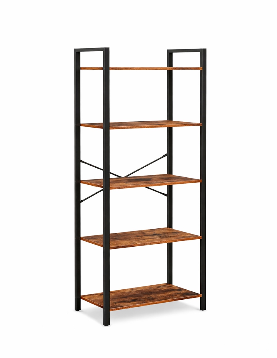 Librero armable 5 niveles de MDF