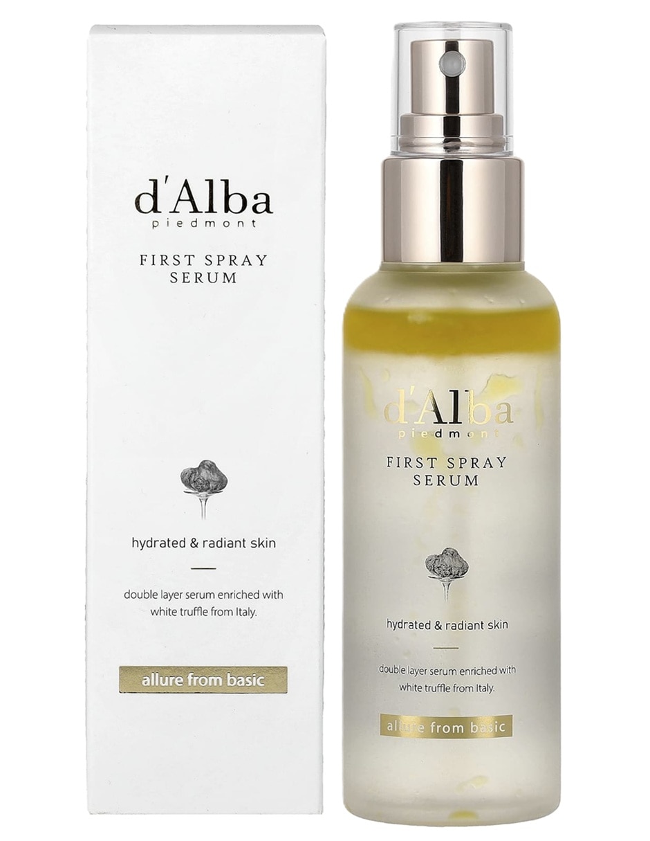 Sérum revitalizante facial en spray de trufa blanca italiana D'alba todo tipo piel