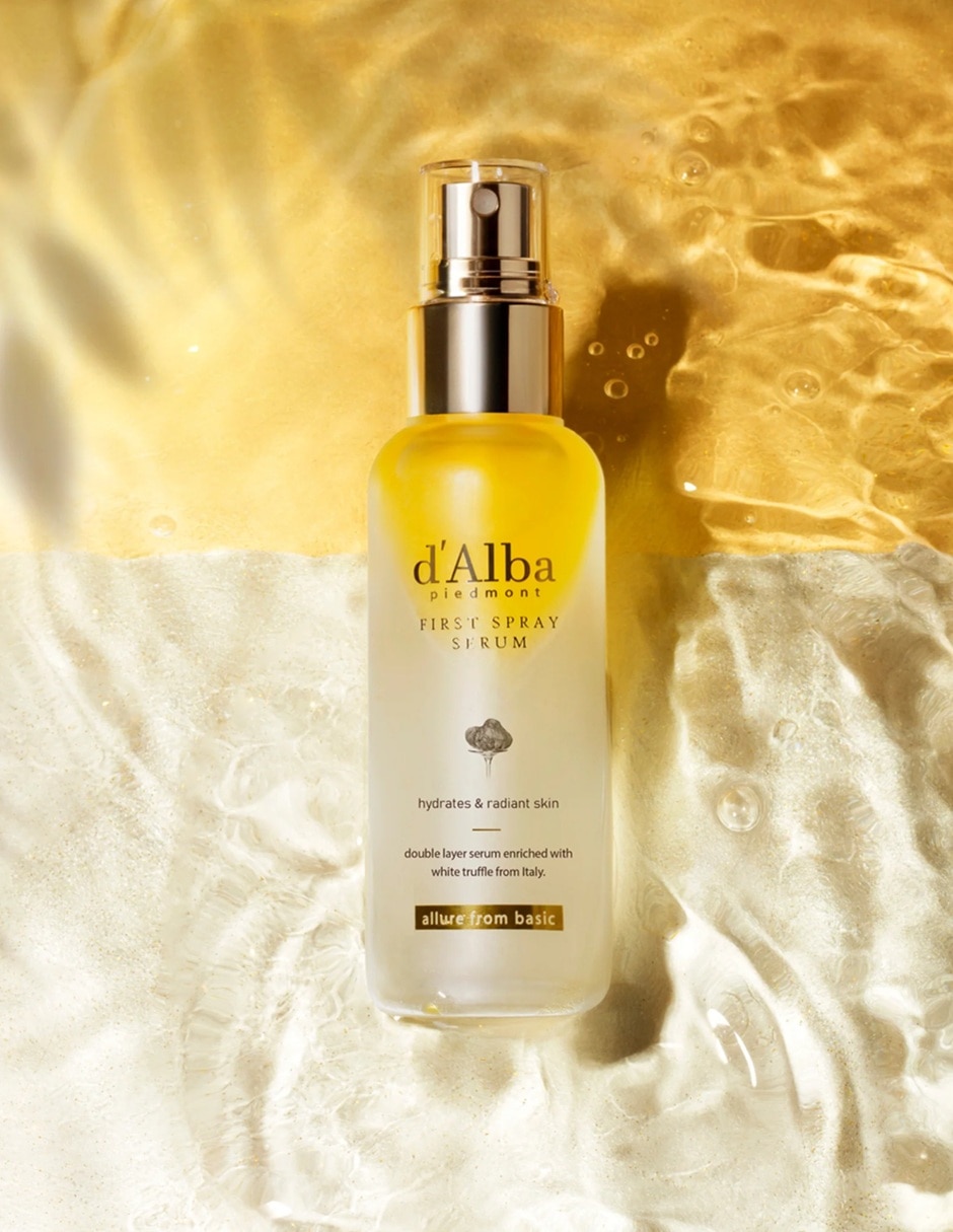 Sérum revitalizante facial en spray de trufa blanca italiana D'alba todo tipo piel