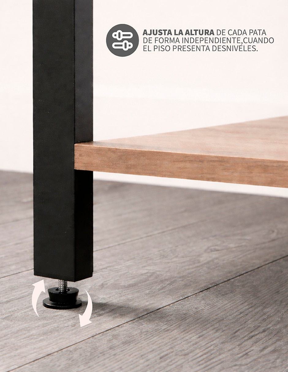 Librero armable 4 niveles de MDF 5