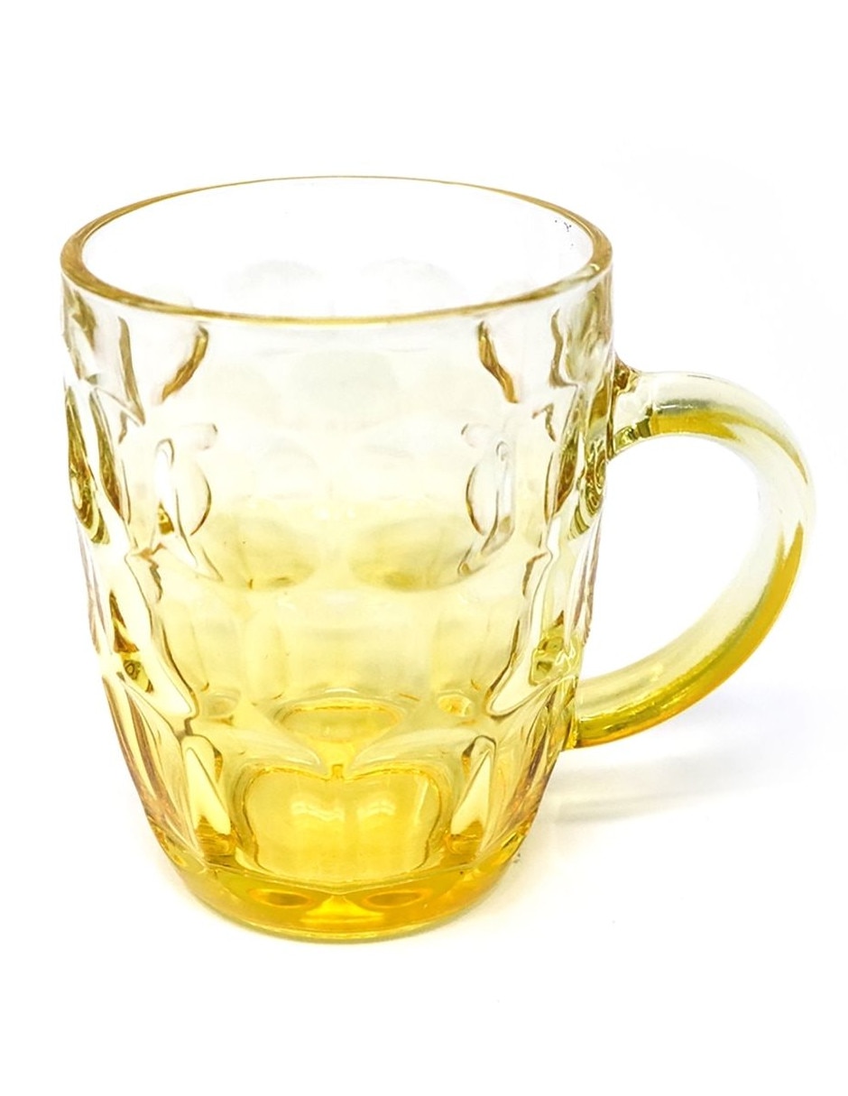 Set de vasos para cerveza Ideen Corona de vidrio con 4 piezas