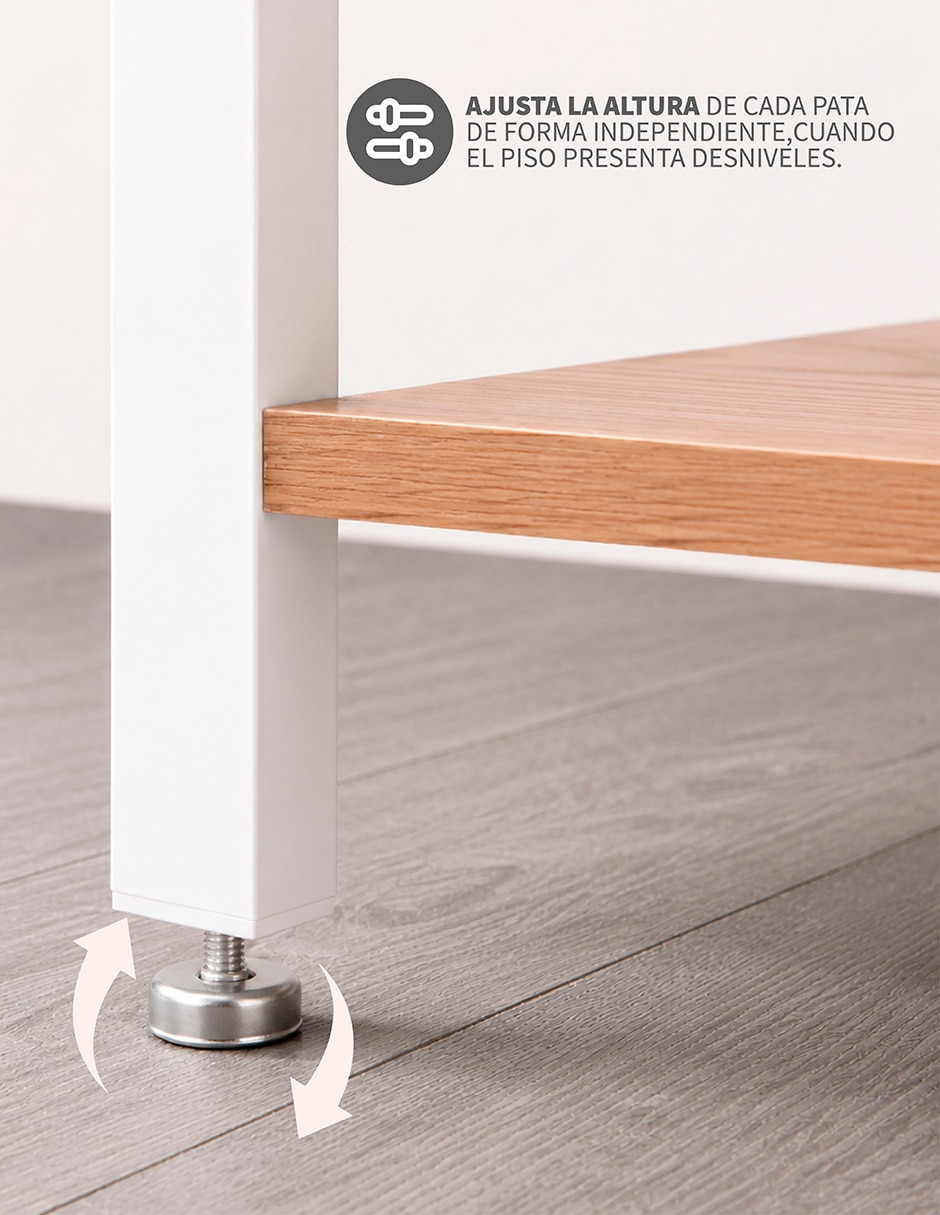 Escritorio armable de MDF 4