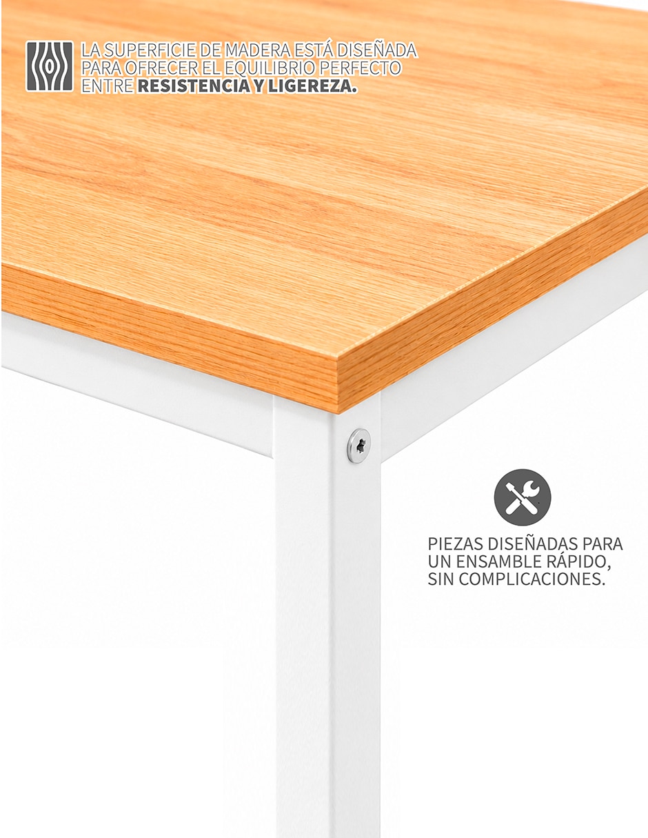 Escritorio armable de MDF 6