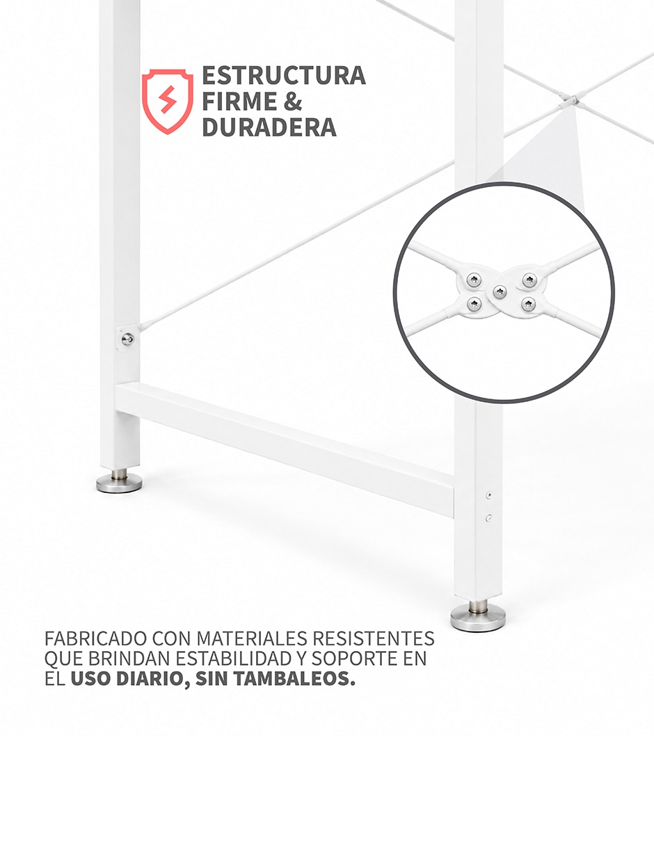 Escritorio armable de MDF 7