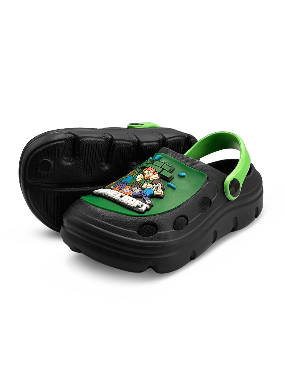 Sandalia minecraft para infantil niño